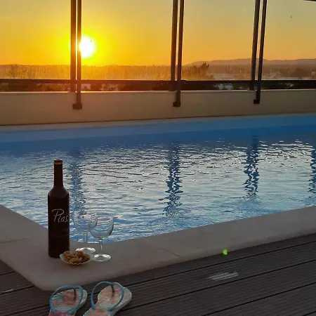 شقة 2bed With Rooftop Pool In Marina Village - Olhão